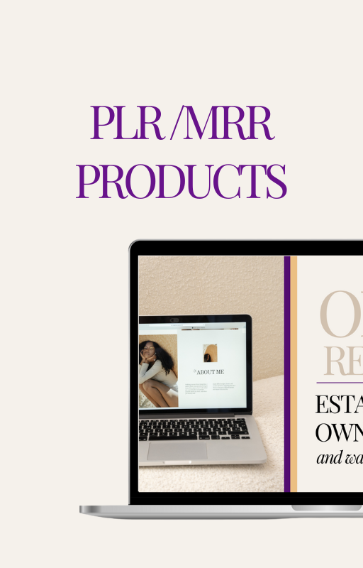 PLR/MRR PRODUCTS