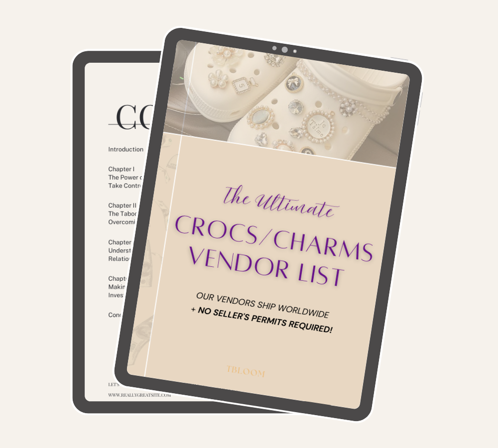 Crocs & Charms Vendor List