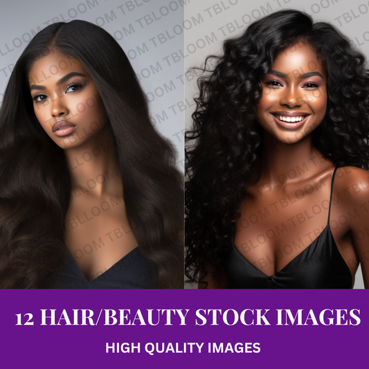 PLR Hair/Beauty STOCK Photos