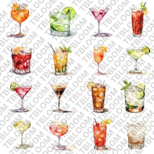 PLR Drink Menu Template